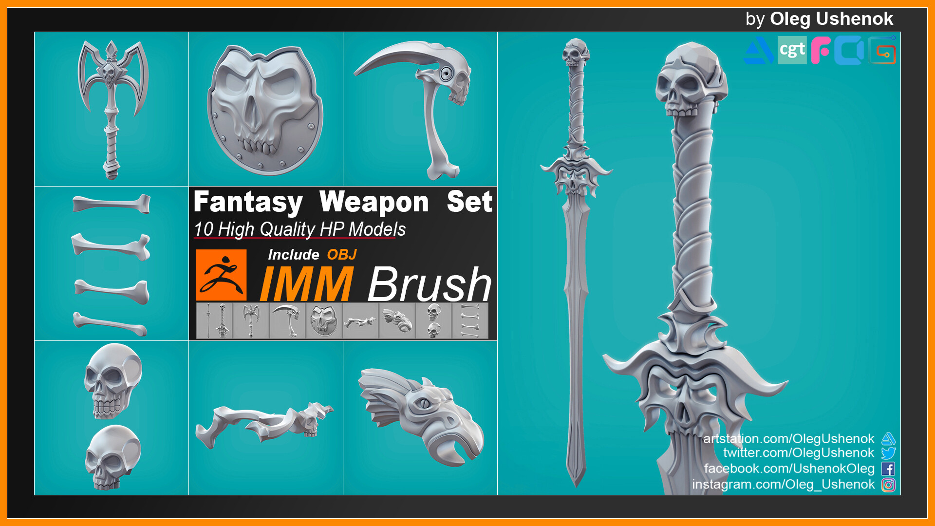 IMM Fantasy Weapon Set | Fab