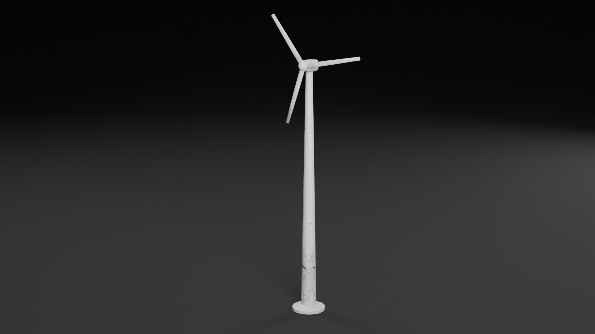 Low Poly Wind Turbine | Fab