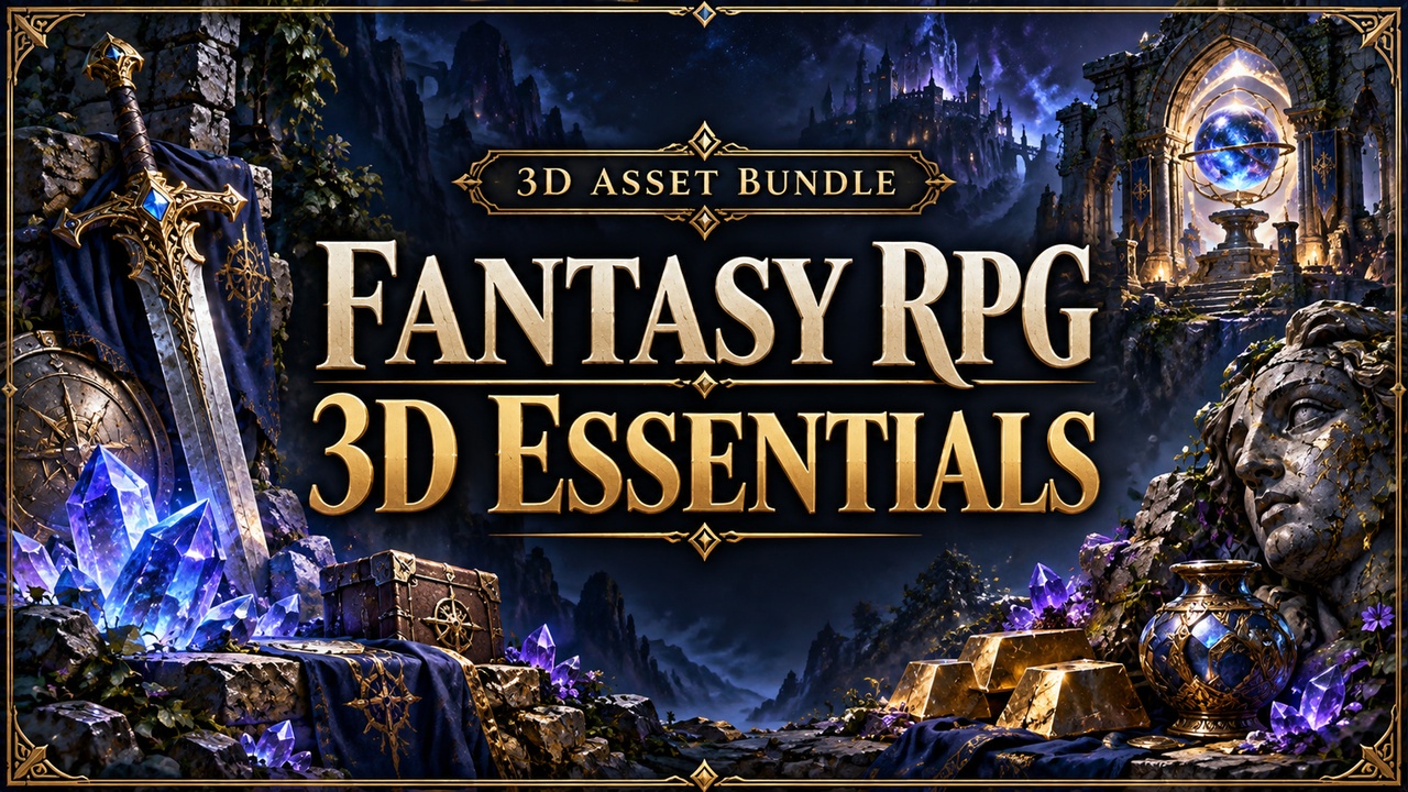 Media 1 for listing Fantasy RPG 3D Essentials