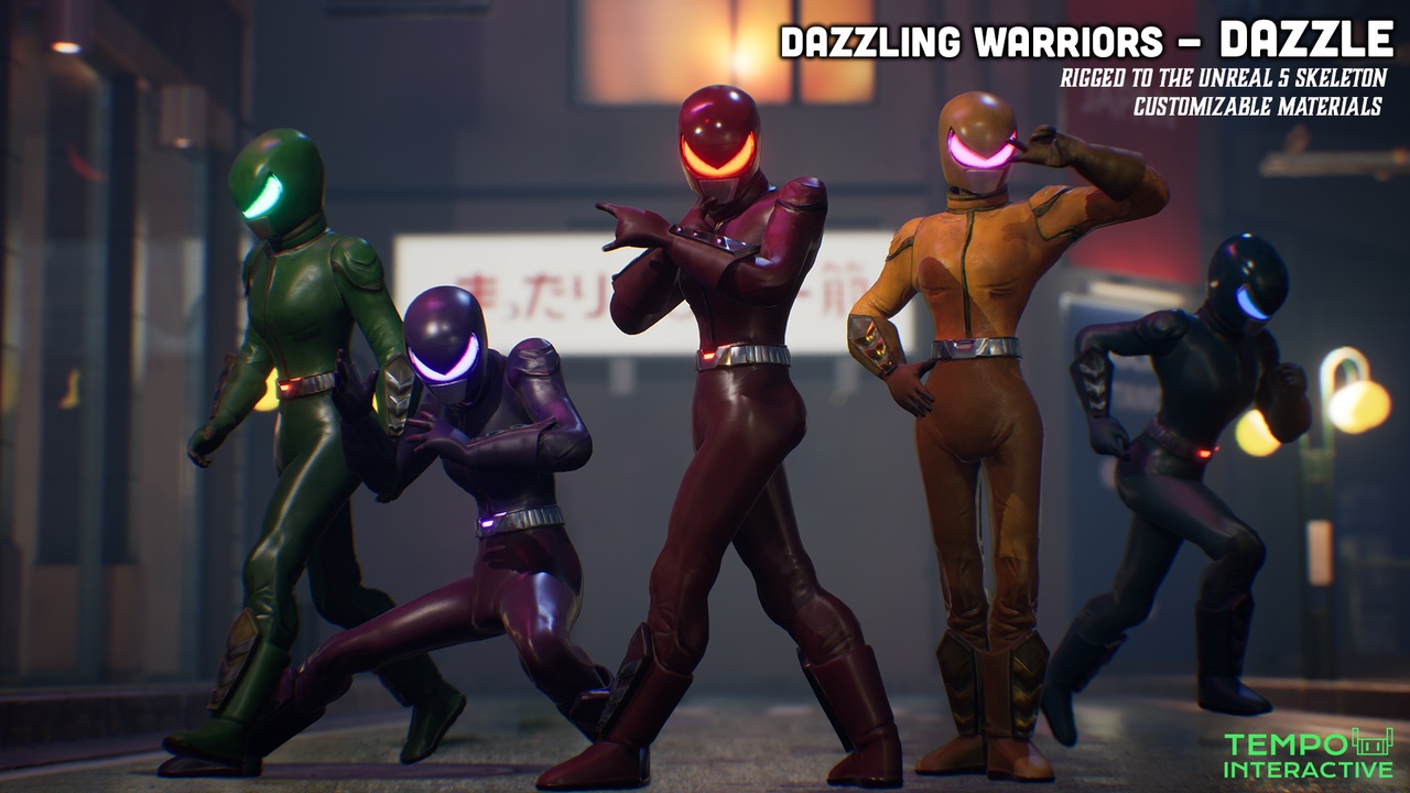 Media 1 for listing Dazzling Warriors - Super Hero Dazzle