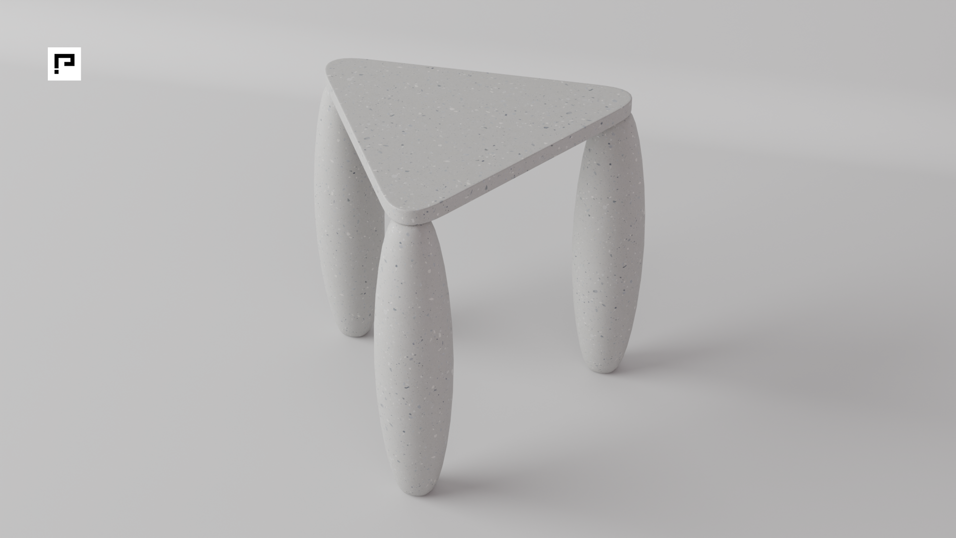 Skin Small Table Archviz | Microskin side table | Fab