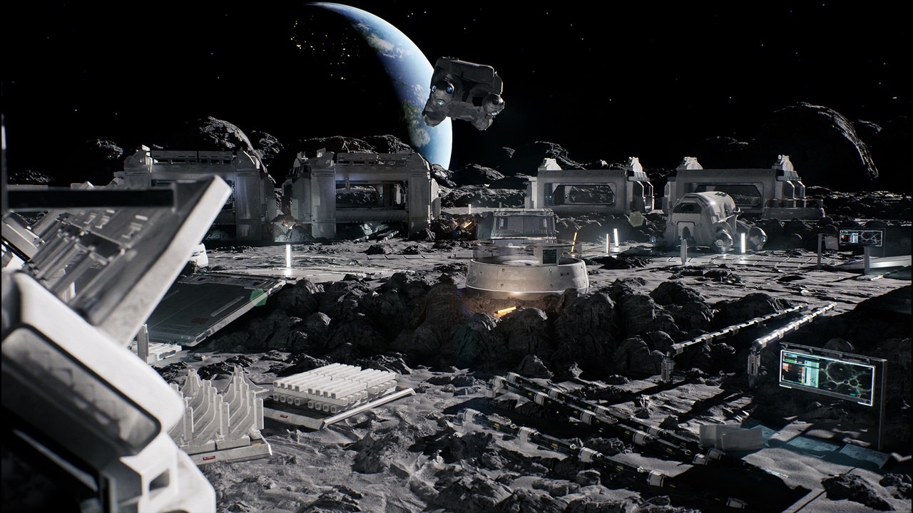 Media 1 for listing Lunar Base and Mars Base - Sci-Fi BUNDLE