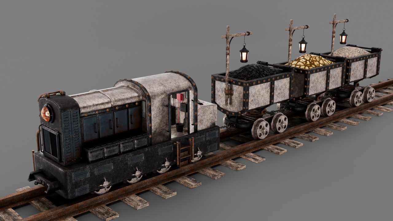 Media 1 for listing Stylized Modular Train Bundle