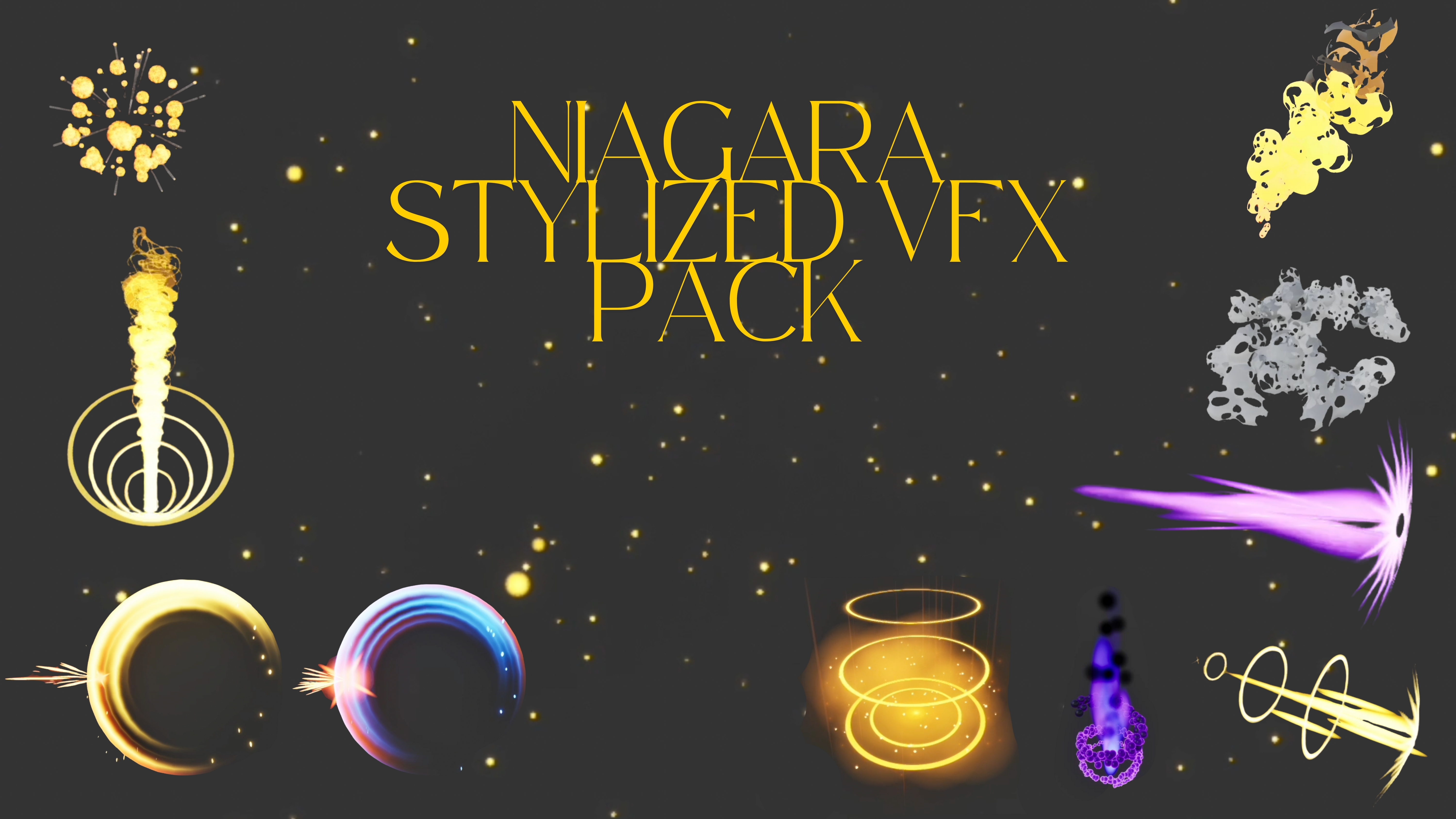 Niagara Stylized VFX Pack | Fab