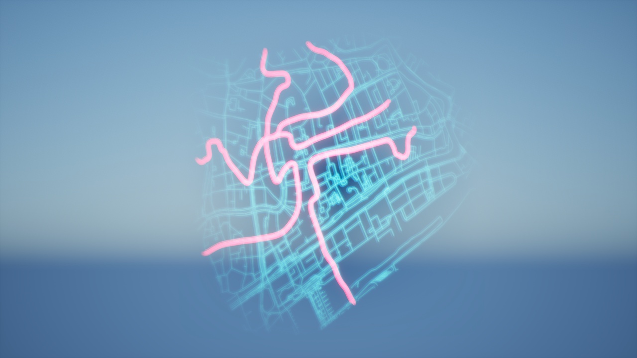 Media 1 for listing Hologram Map
