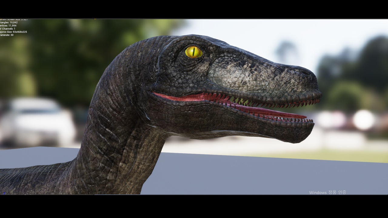 الوسائط 1 للقائمة "Animated" Velociraptor