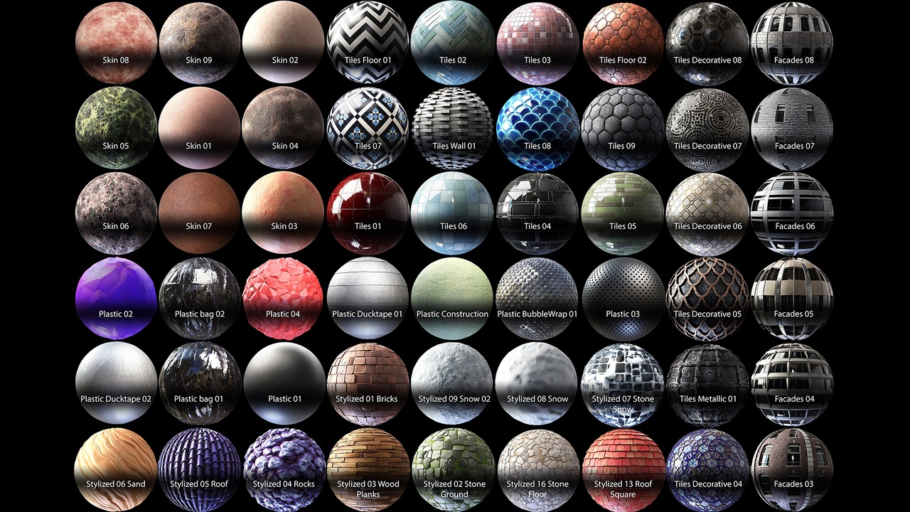 Media 1 for listing 99 PBR Materials Vol.02