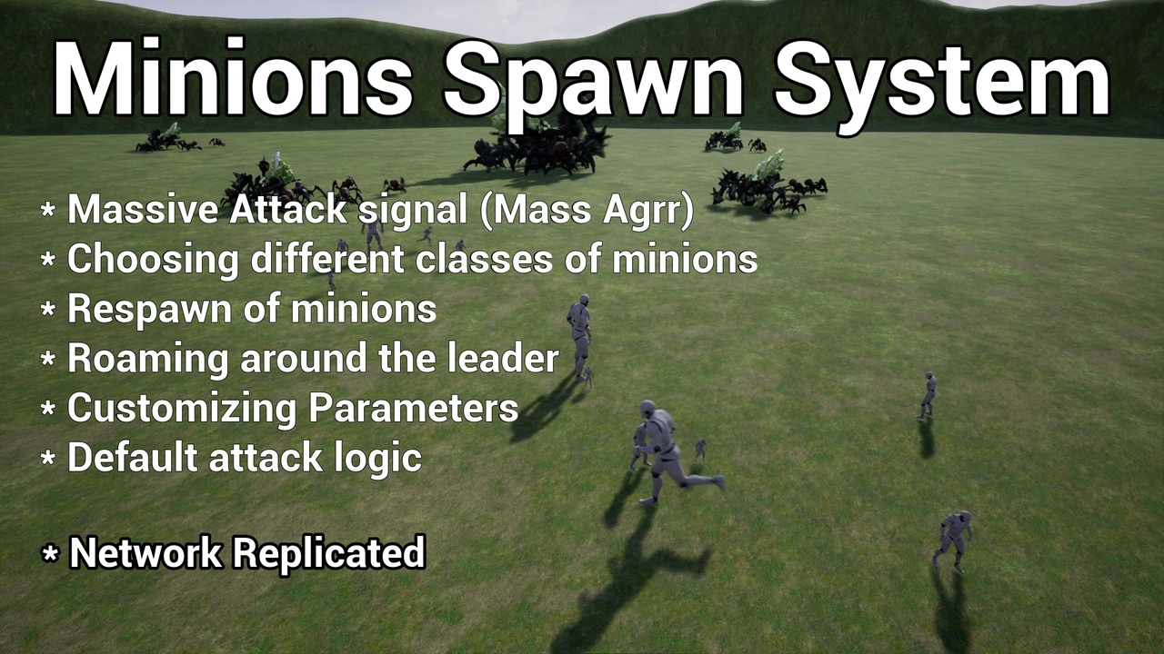 Minions Spawn System 제품 등록을 위한 미디어 1개