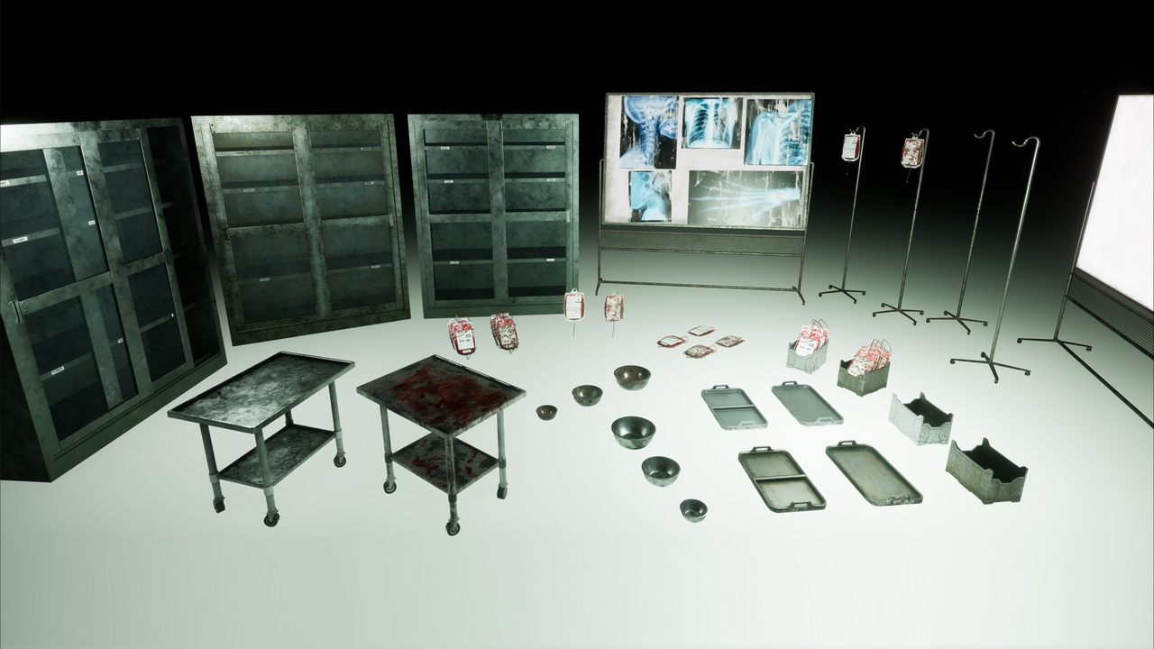 Media 1 for listing Medical Assets Pack Vol 1