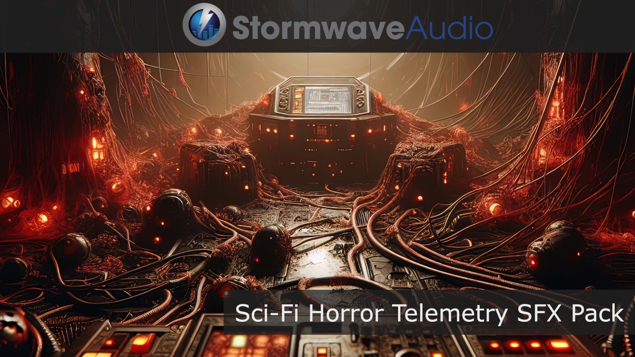 商品 Horror Sci-Fi Telemetry Sound Effects Pack 的媒体 1