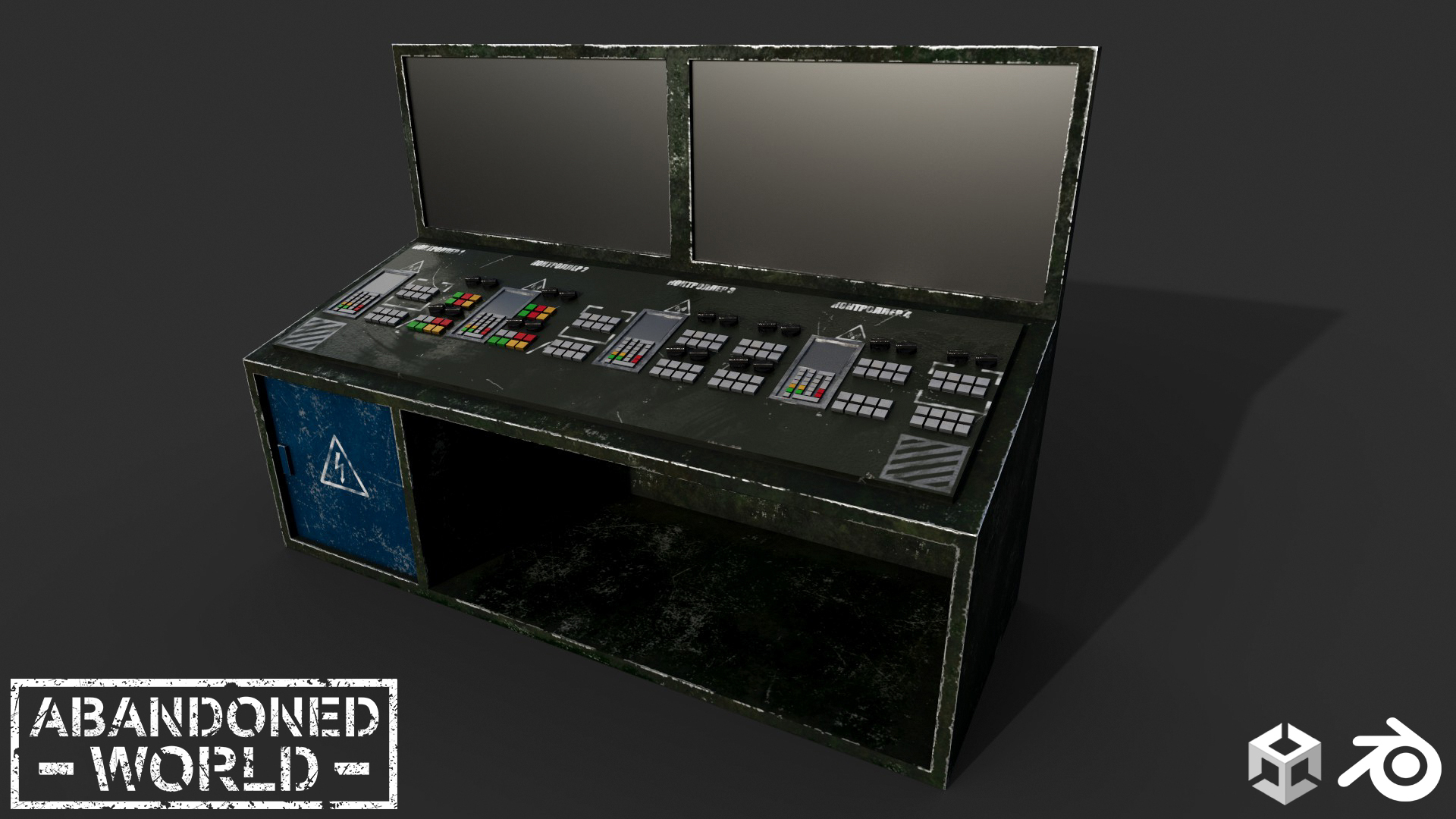 Control Panel With Monitor | Fab