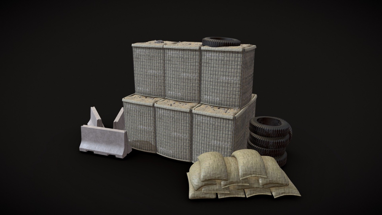 Media 1 for listing Military/Urban Prop Set