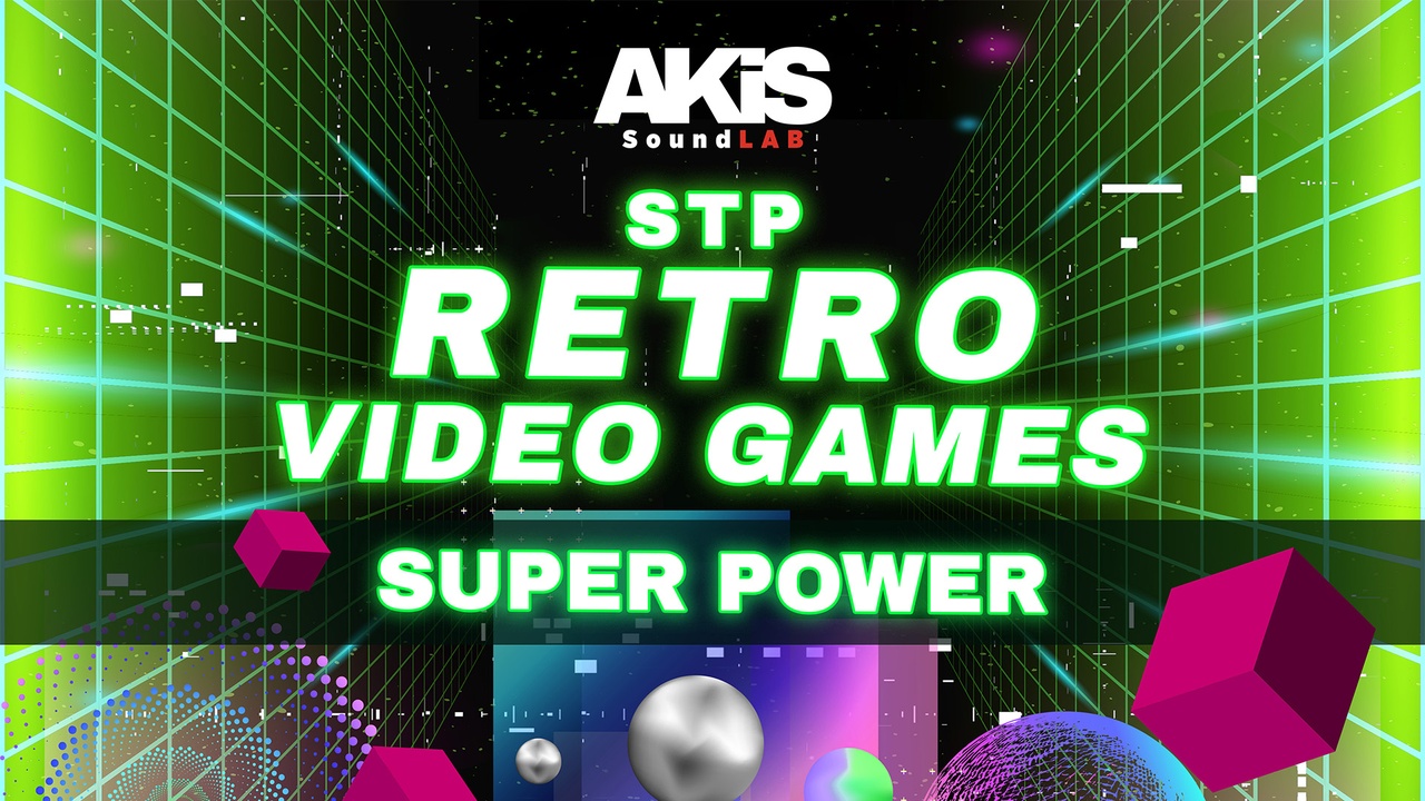 Super Power Retro Video Games STP SFX Pack 제품 등록을 위한 미디어 1개