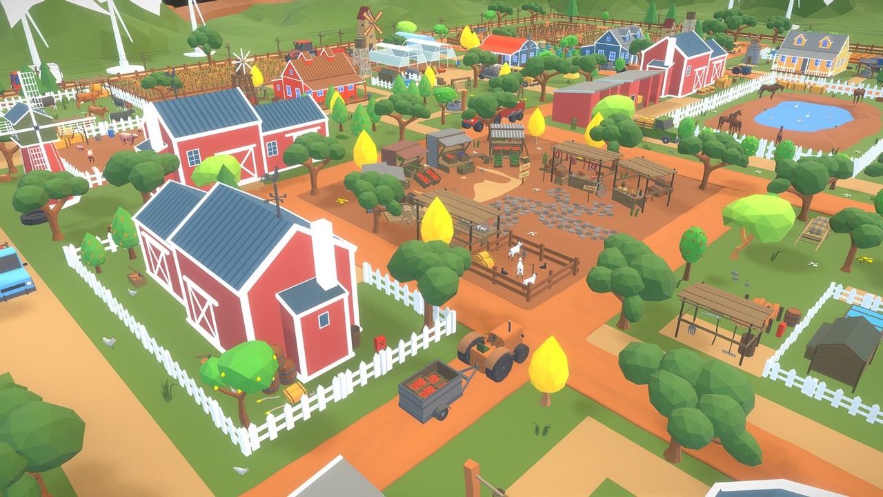 Low Poly 3D Farm 제품 등록을 위한 미디어 1개