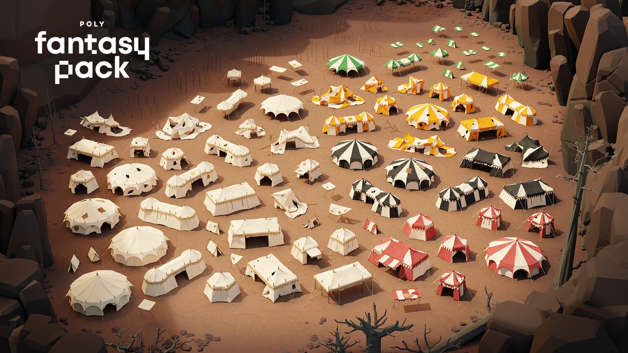 Media 1 for listing Poly Fantasy Pack: Battlefield