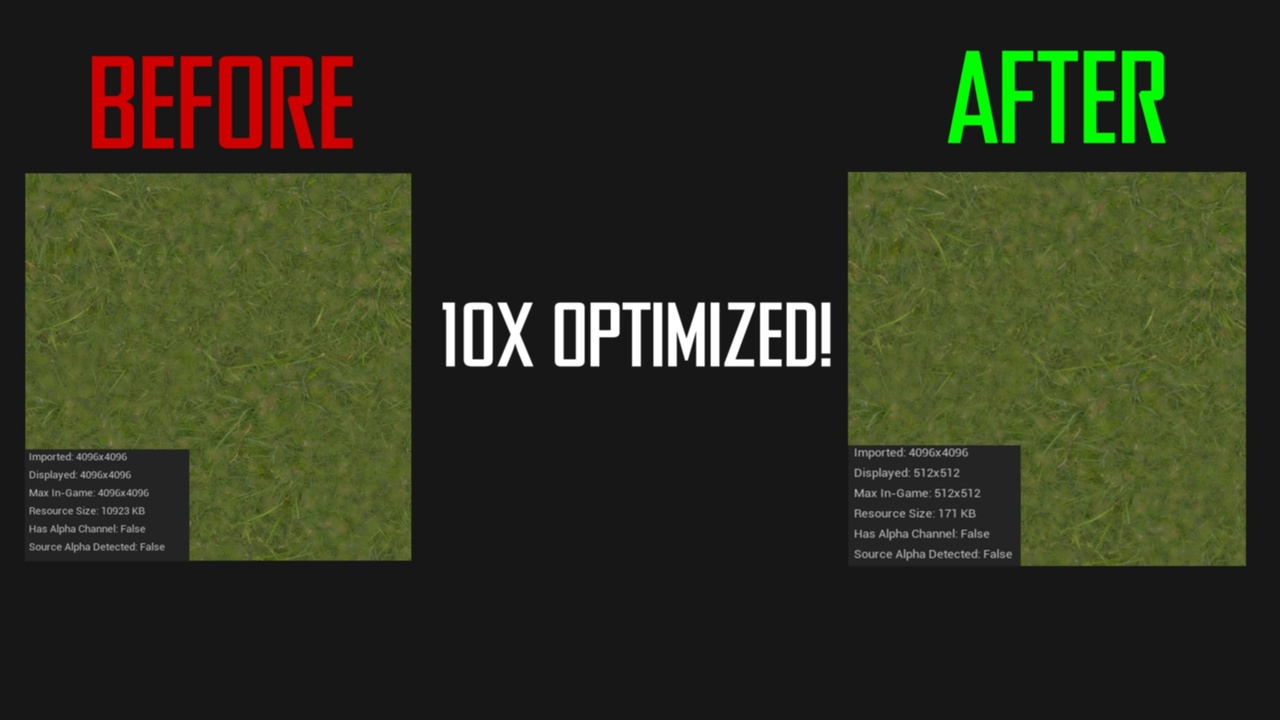 Media 1 for listing SPN Texture Optimizer (Pro & Clean)