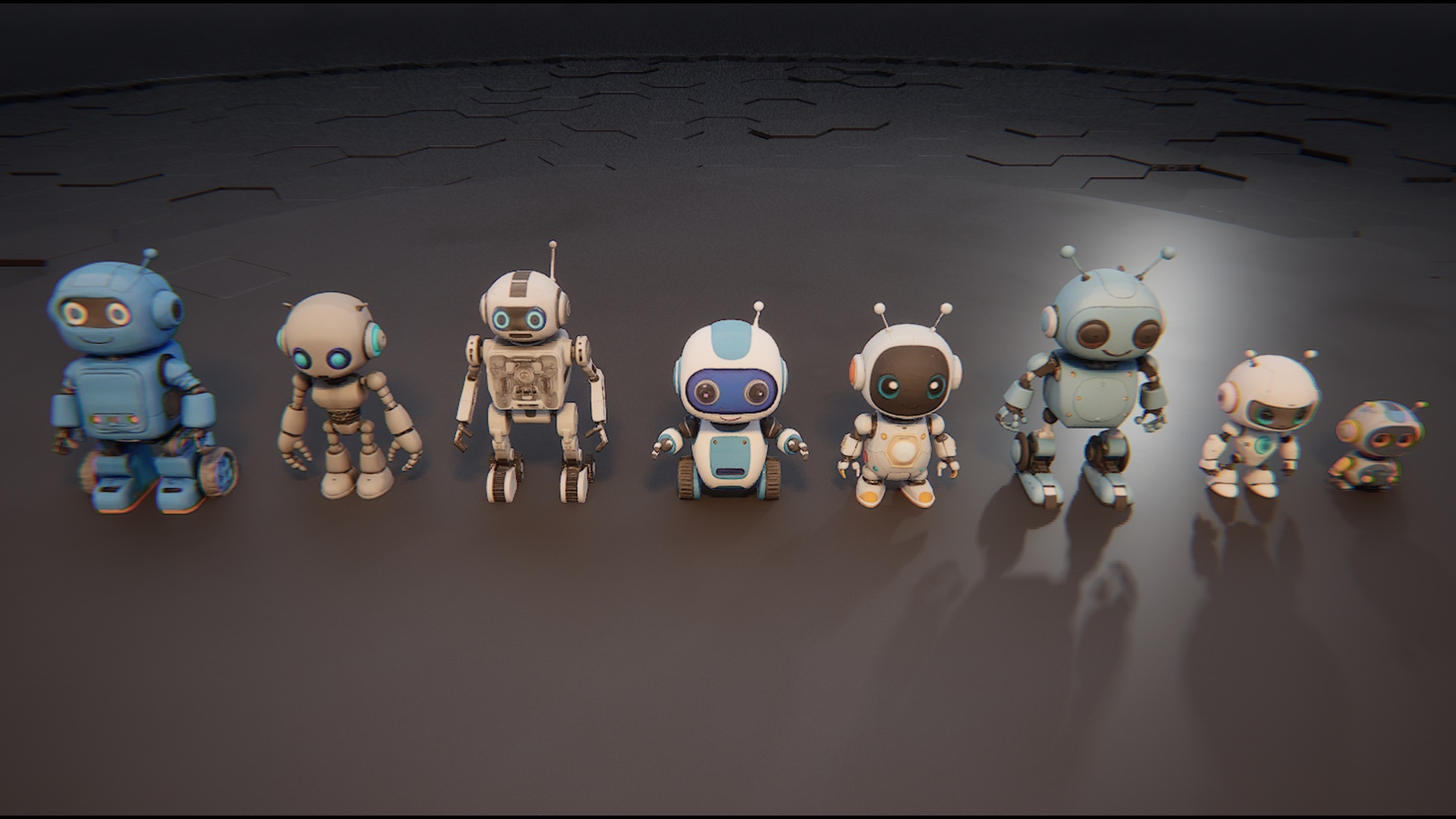 Little Cute Robots | Fab