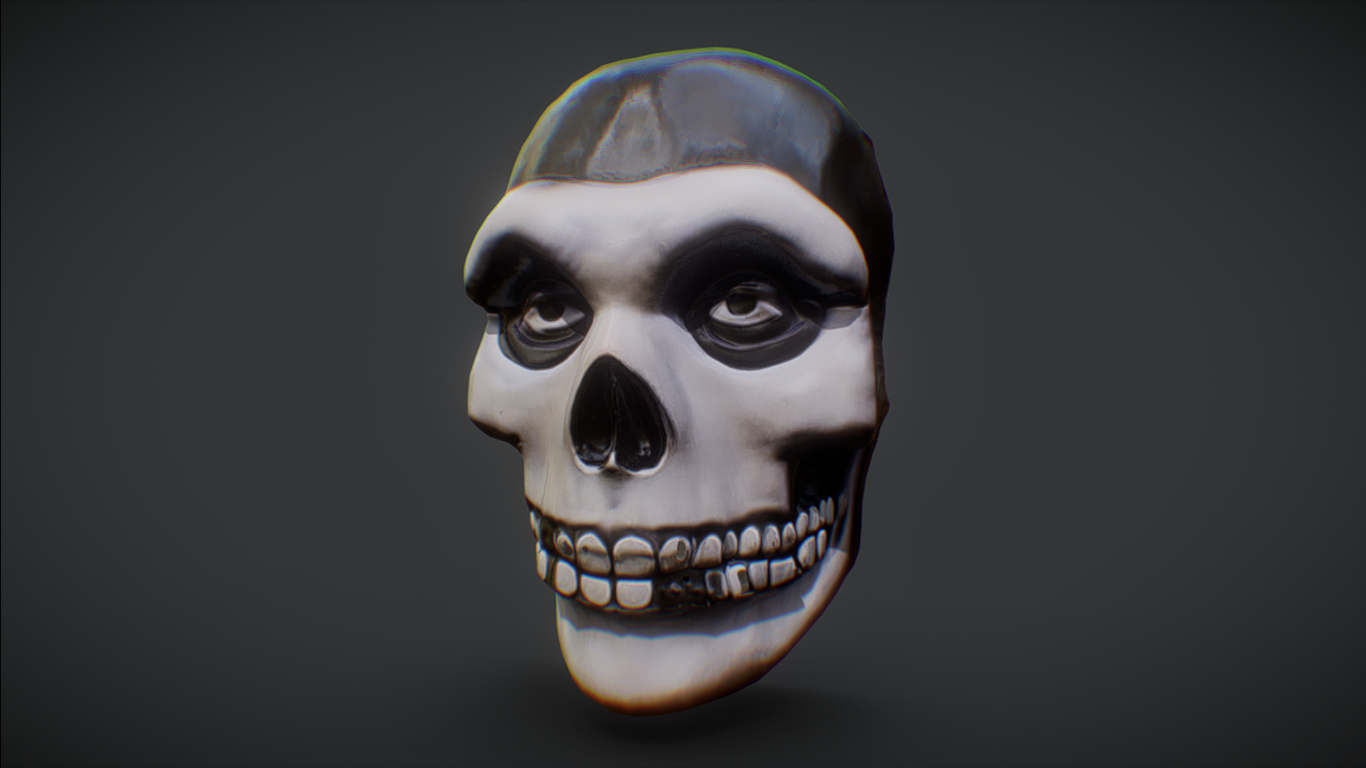 MISFITS ミスフィッツ FIEND SKULL RED MASK フィエンドスカル