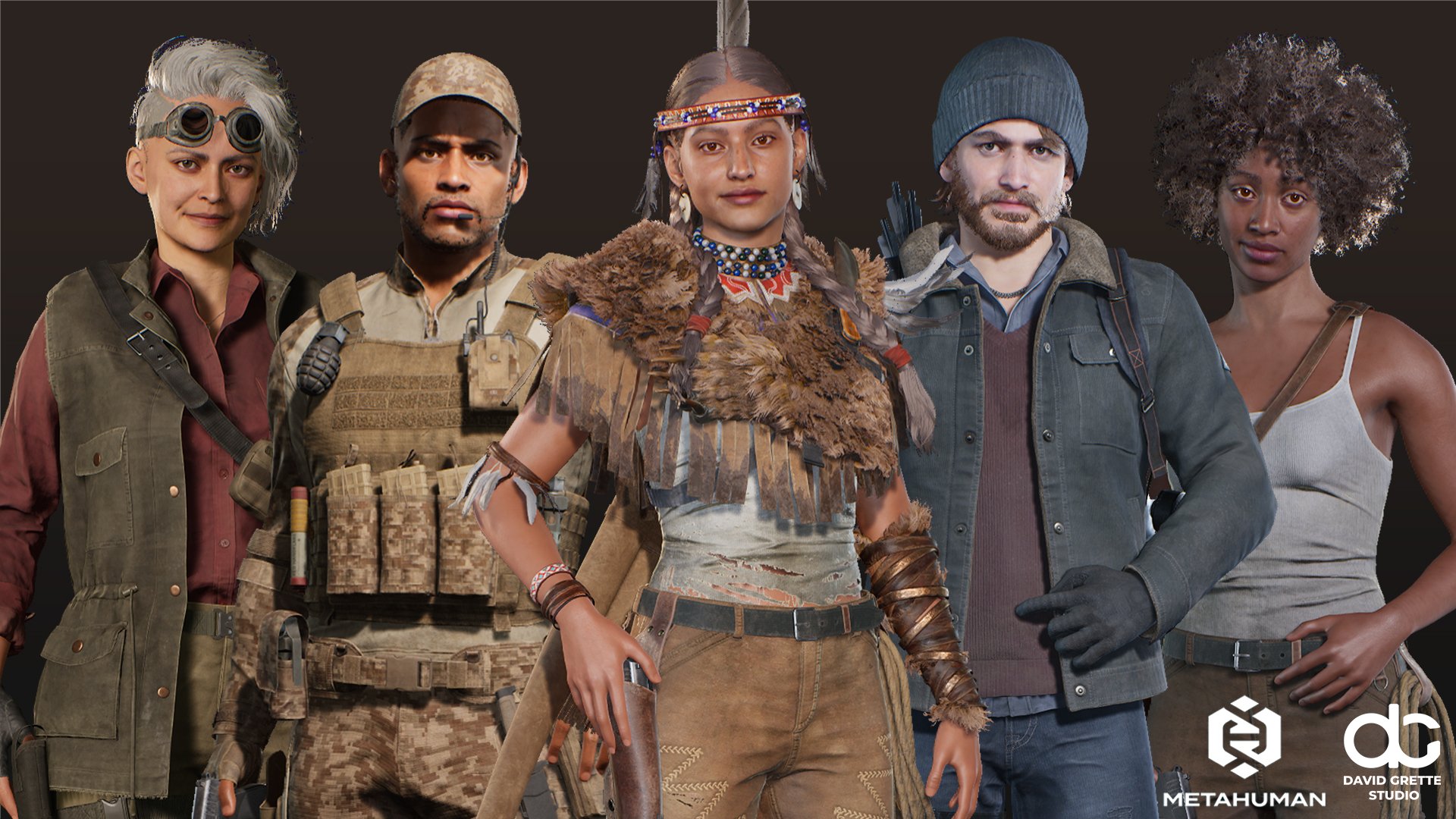 Adventure Characters Pack 2 - MetaHuman Edition - Survival Adventure ...