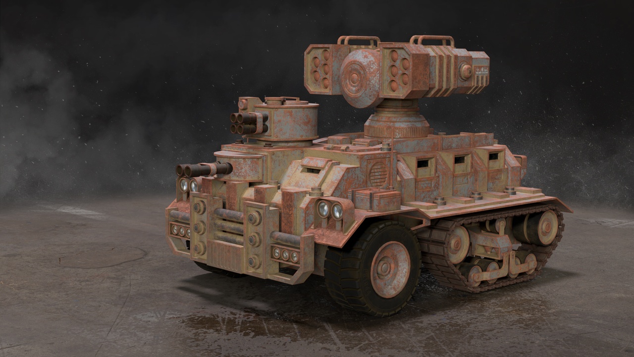 Media 1 for listing Half-track APC-1-Urban-Rusty
