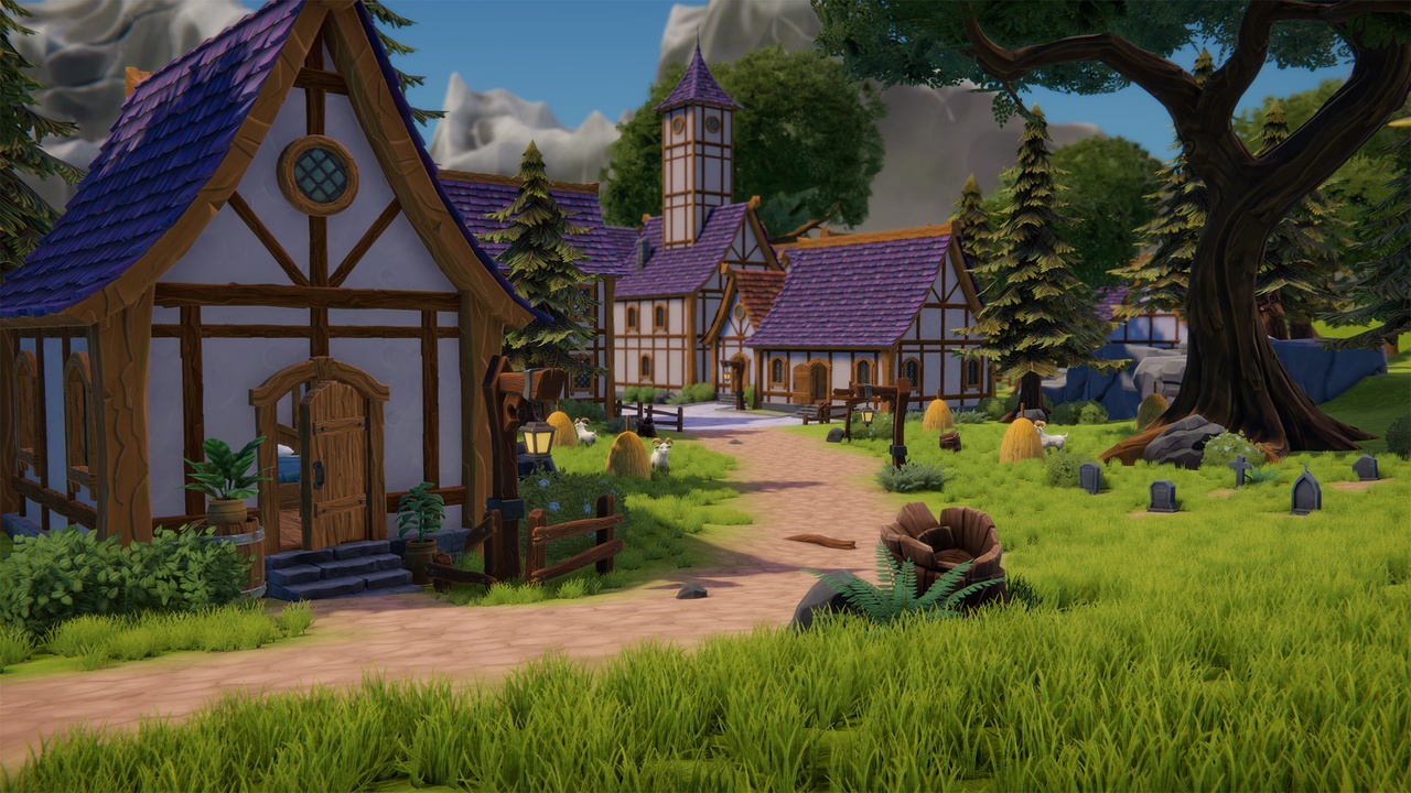 Media 1 for listing Stylized Medieval Village
