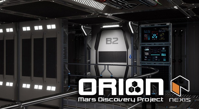 Sci Fi Orion Mars Living Quarters
