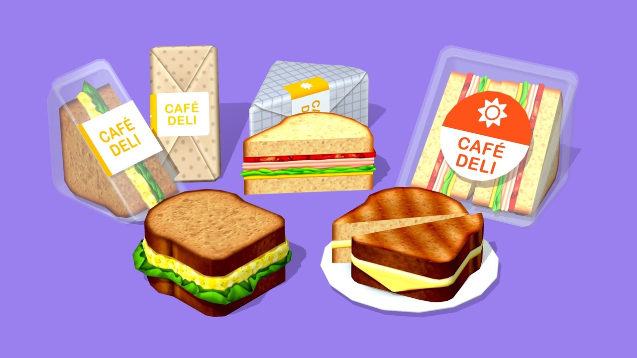 Cafe Sandwiches 제품 등록을 위한 미디어 1개