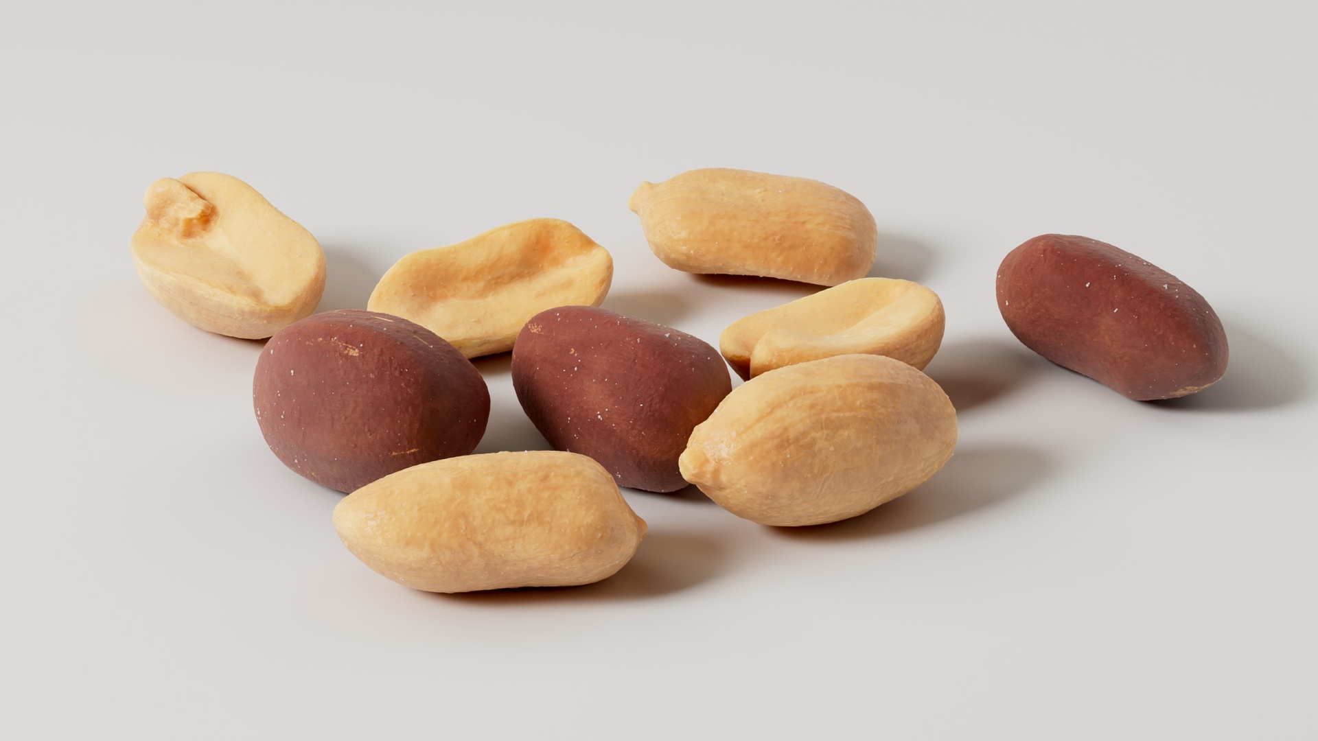 Medium 1 für Eintrag Peanuts 3D Model