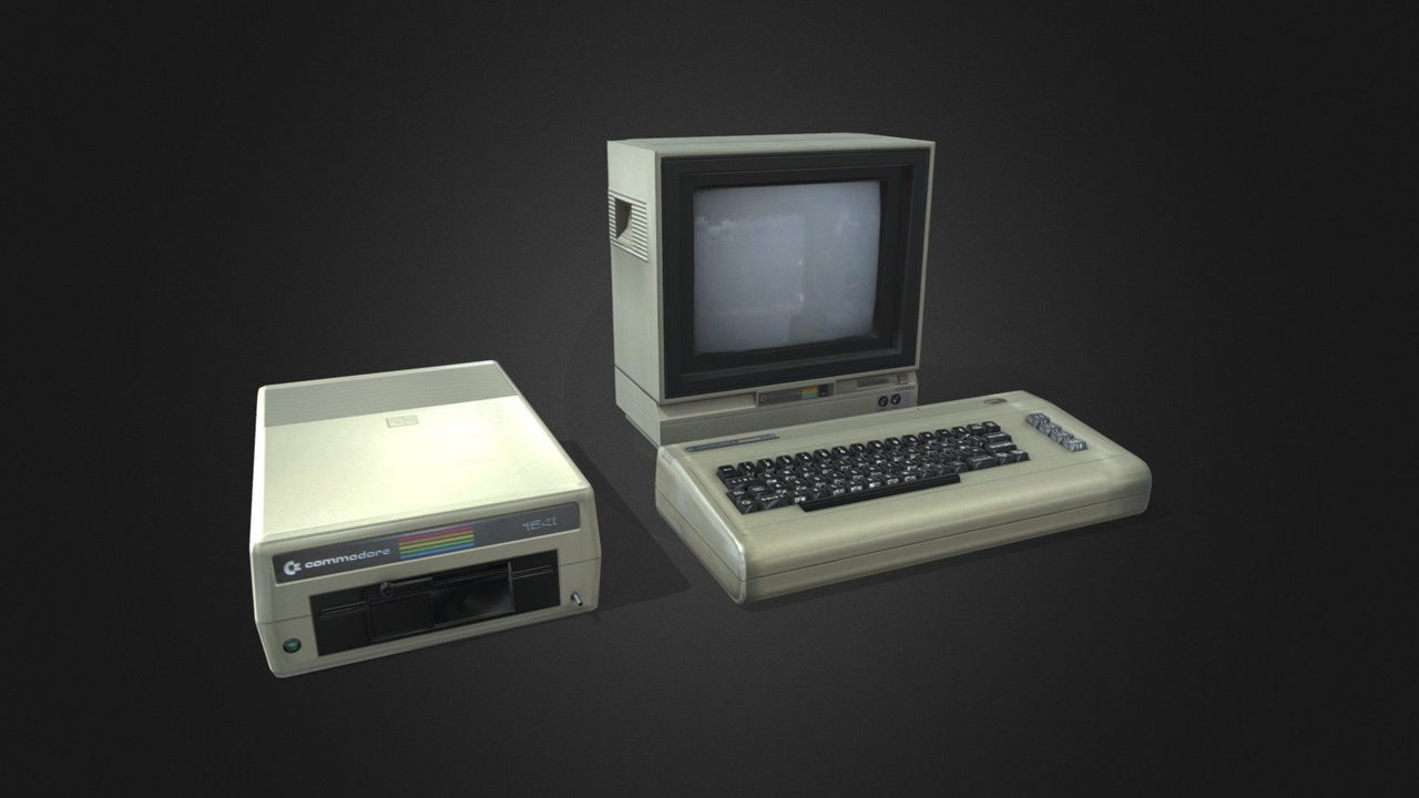 Media 1 for listing Commodore 64 3D Low Poly
