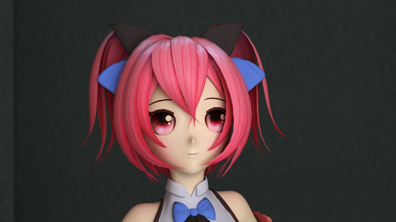 Media 1 for listing Anime Girl 3D Model