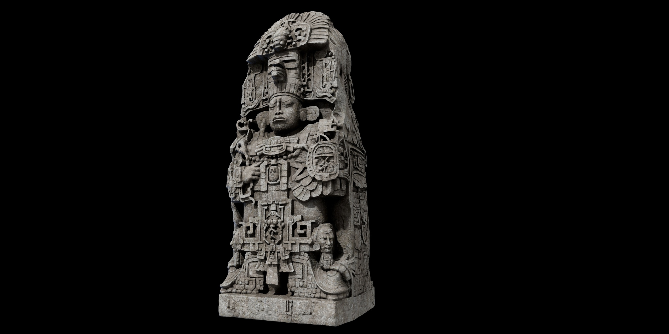 Media 1 for listing Tribal Quirigua Monument Sculpture