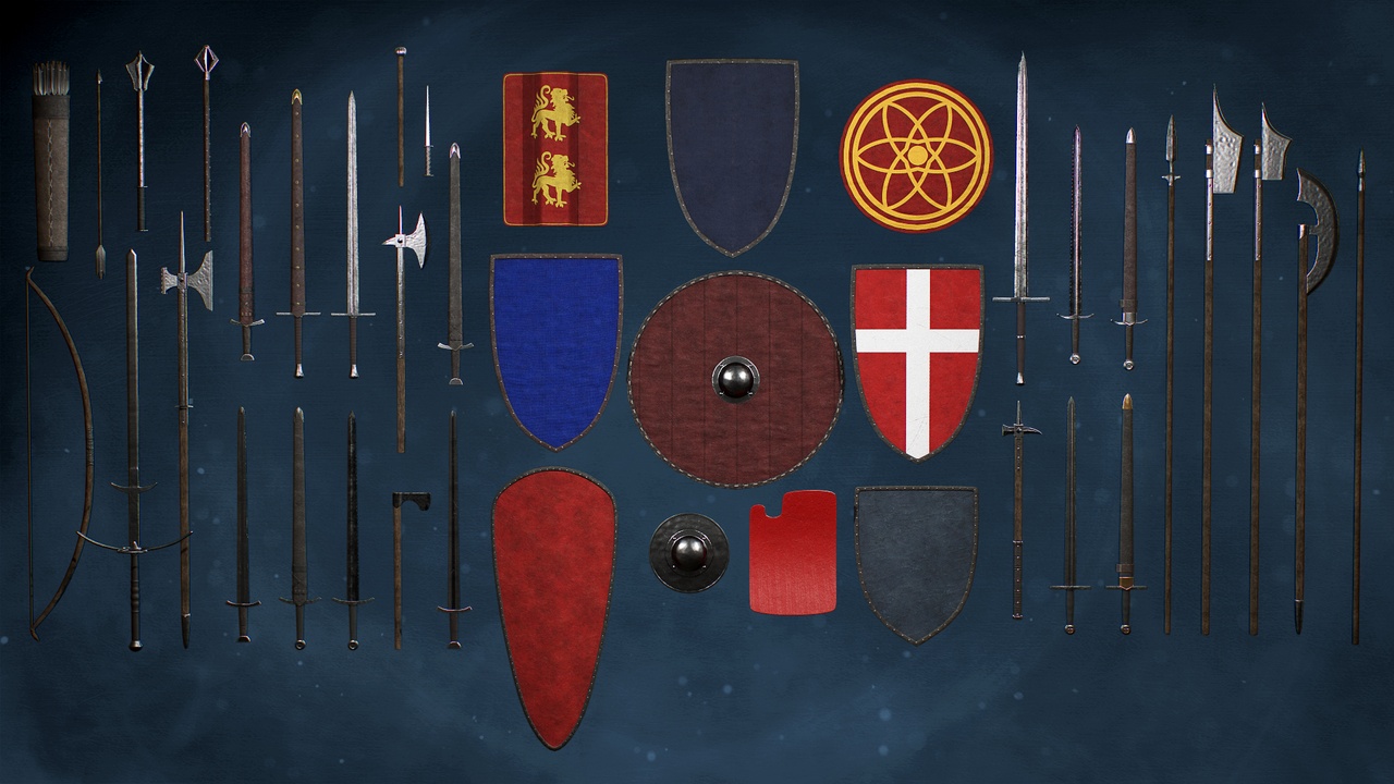 Media 1 for listing Medieval Weapons Pack