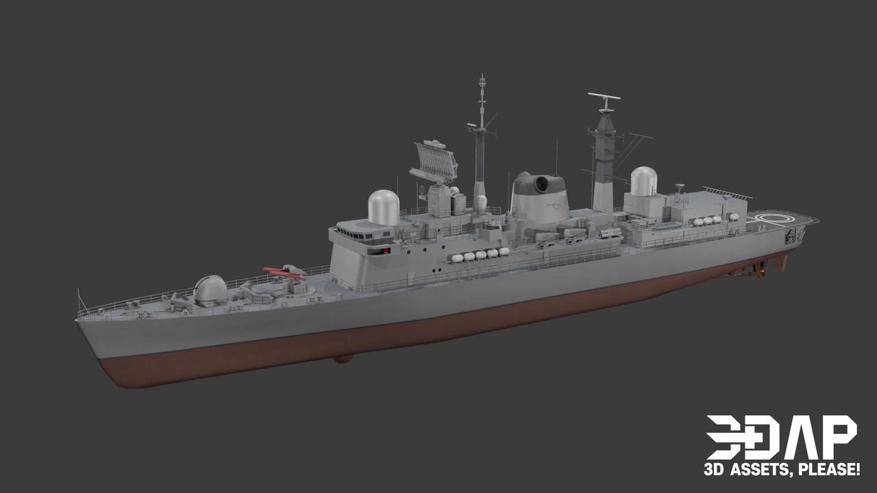 Media 1 for listing Type 42 class Destroyer Sheffield and Hércules