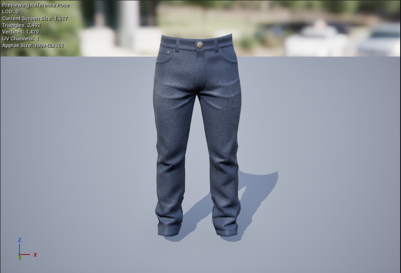 Media 1 for listing Jeans Pack – 2.5K Poly Mesh
