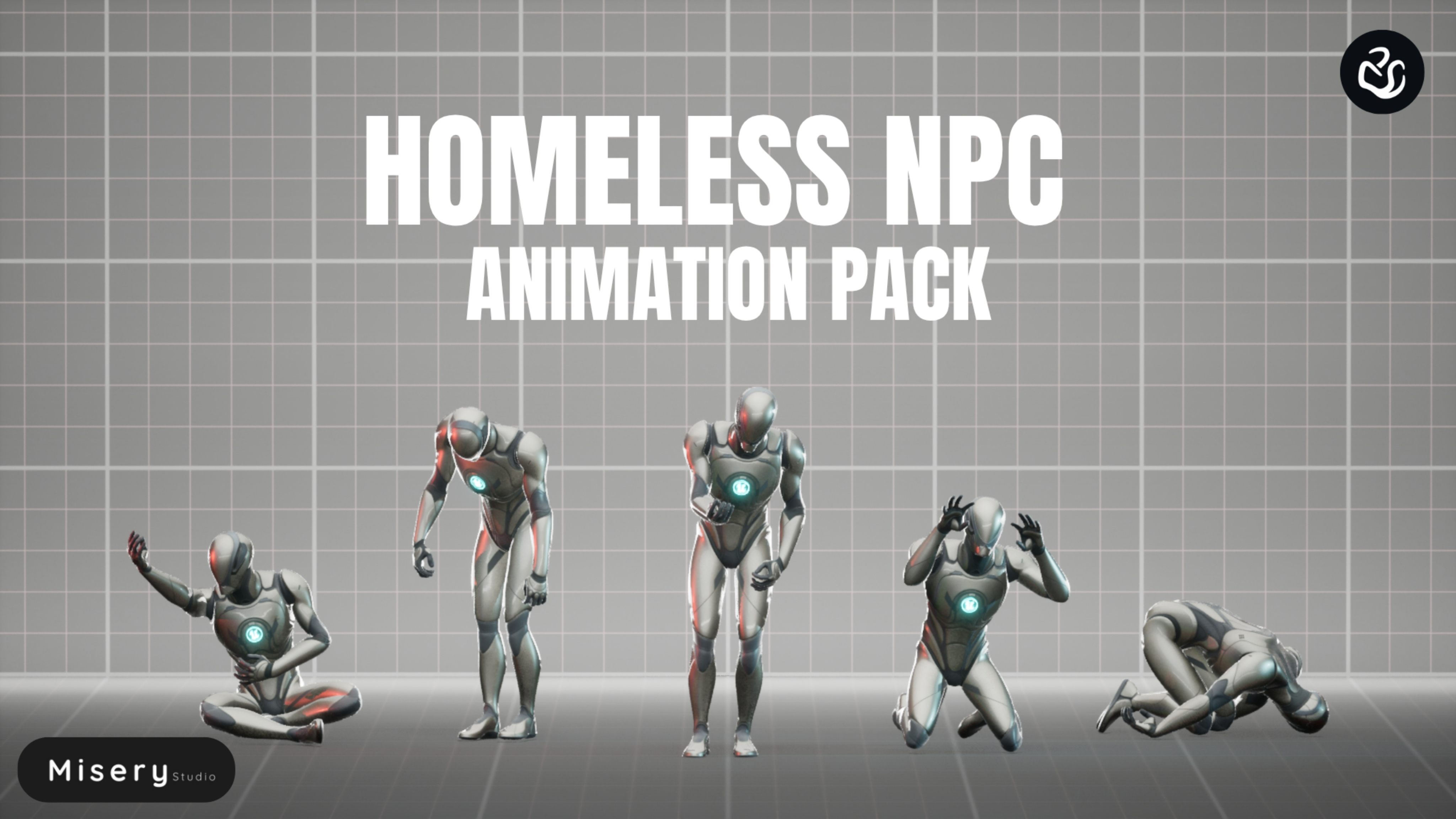 Homeless Animation Homeless NPC Animation Pack | Fab