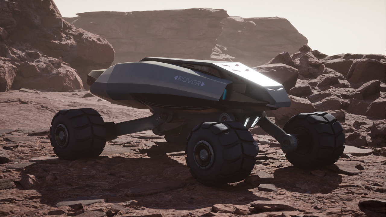 Media 1 for listing Futuristic Rover