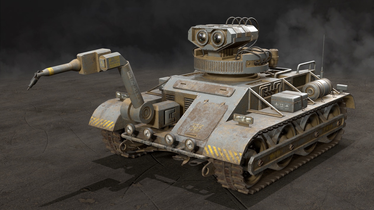 Media 1 for listing Robot Concept-3-Urban-Dirty