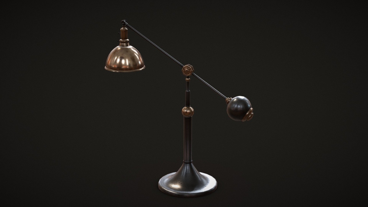 Media 1 for listing Antique Desk Lamp