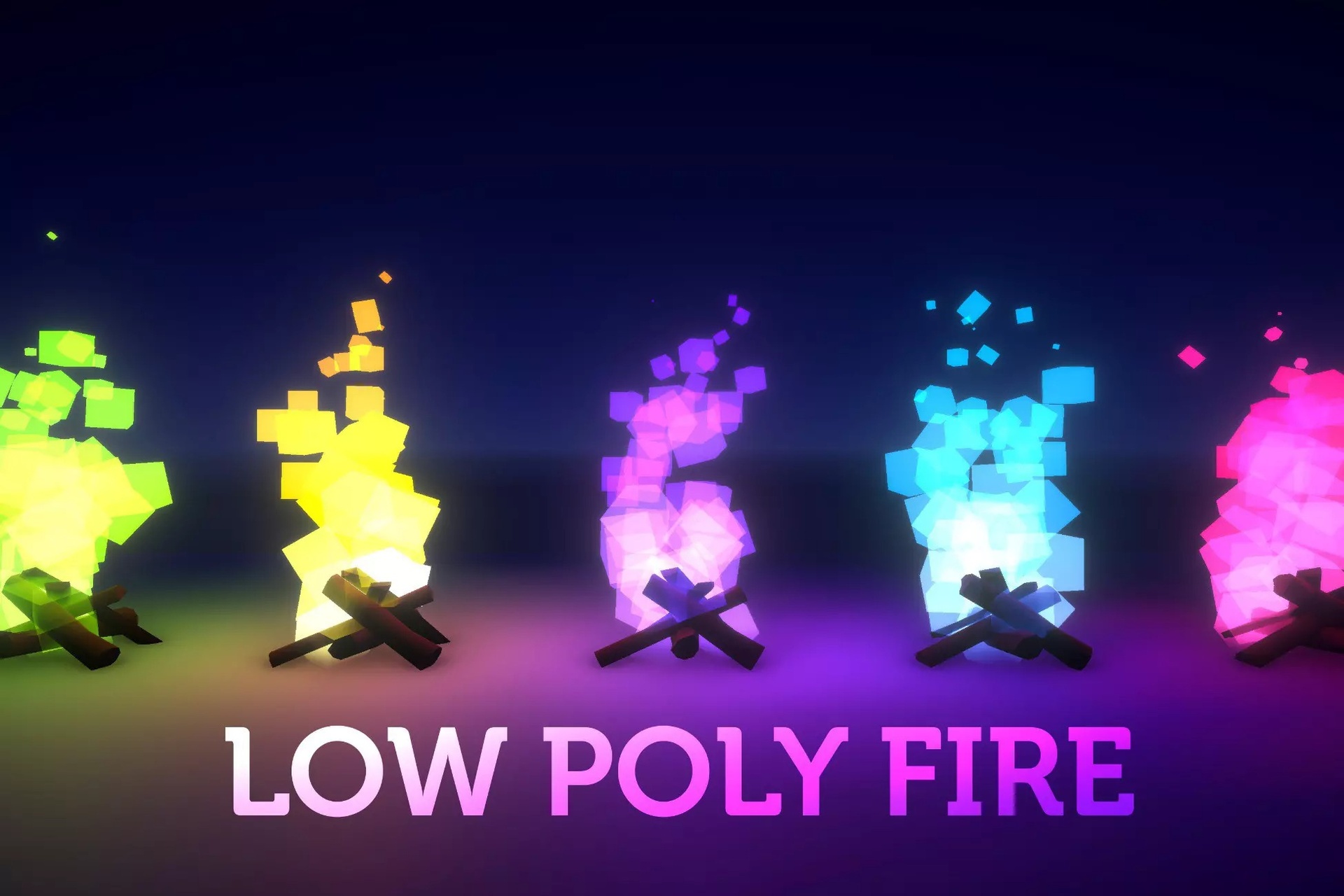 Media 1 for listing VFX - Low Poly Fire Particles