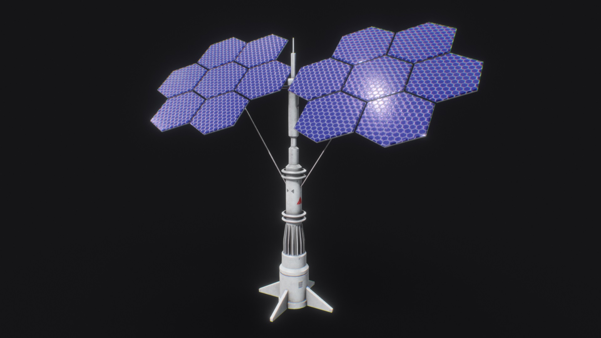 Scifi solar panel | Fab