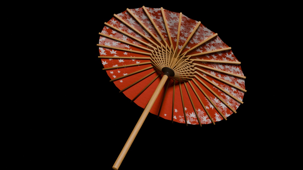 Media 1 for listing Japanese Umbrella (WAGASA)