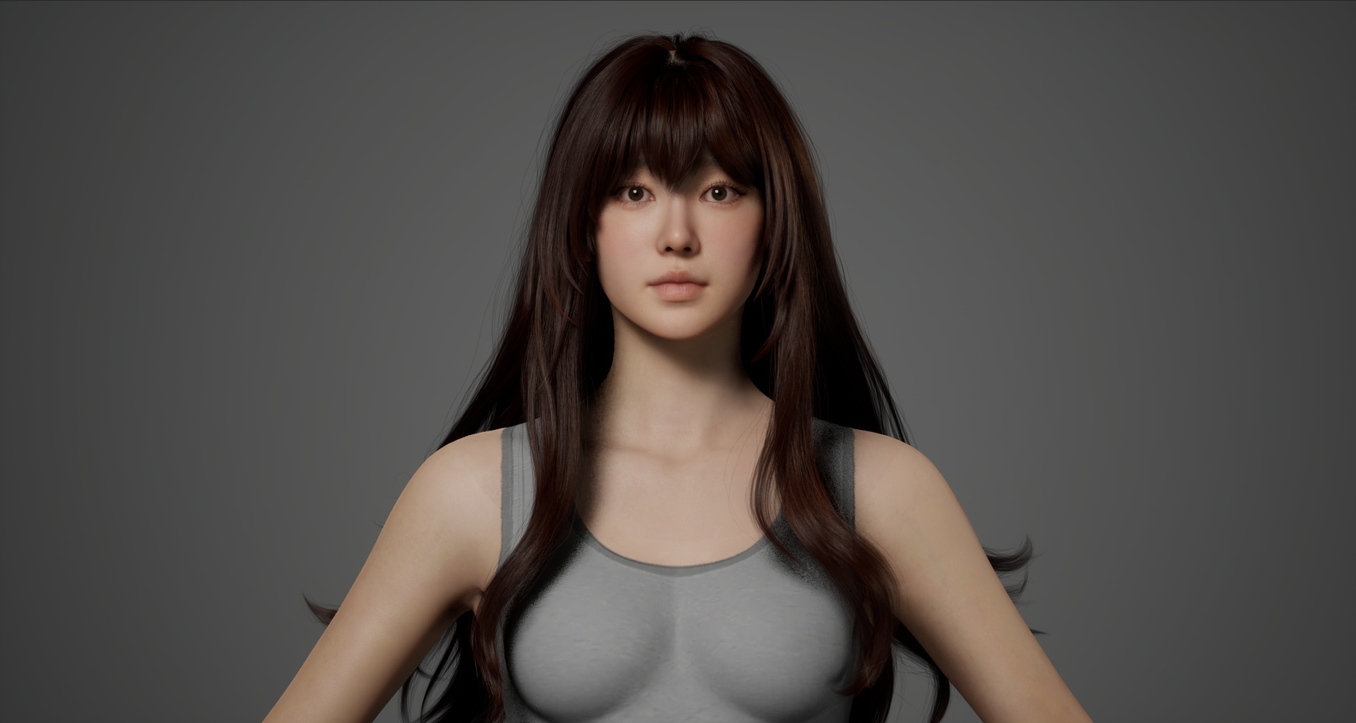 Media 1 for listing MetaHuman Long Wavy Hair