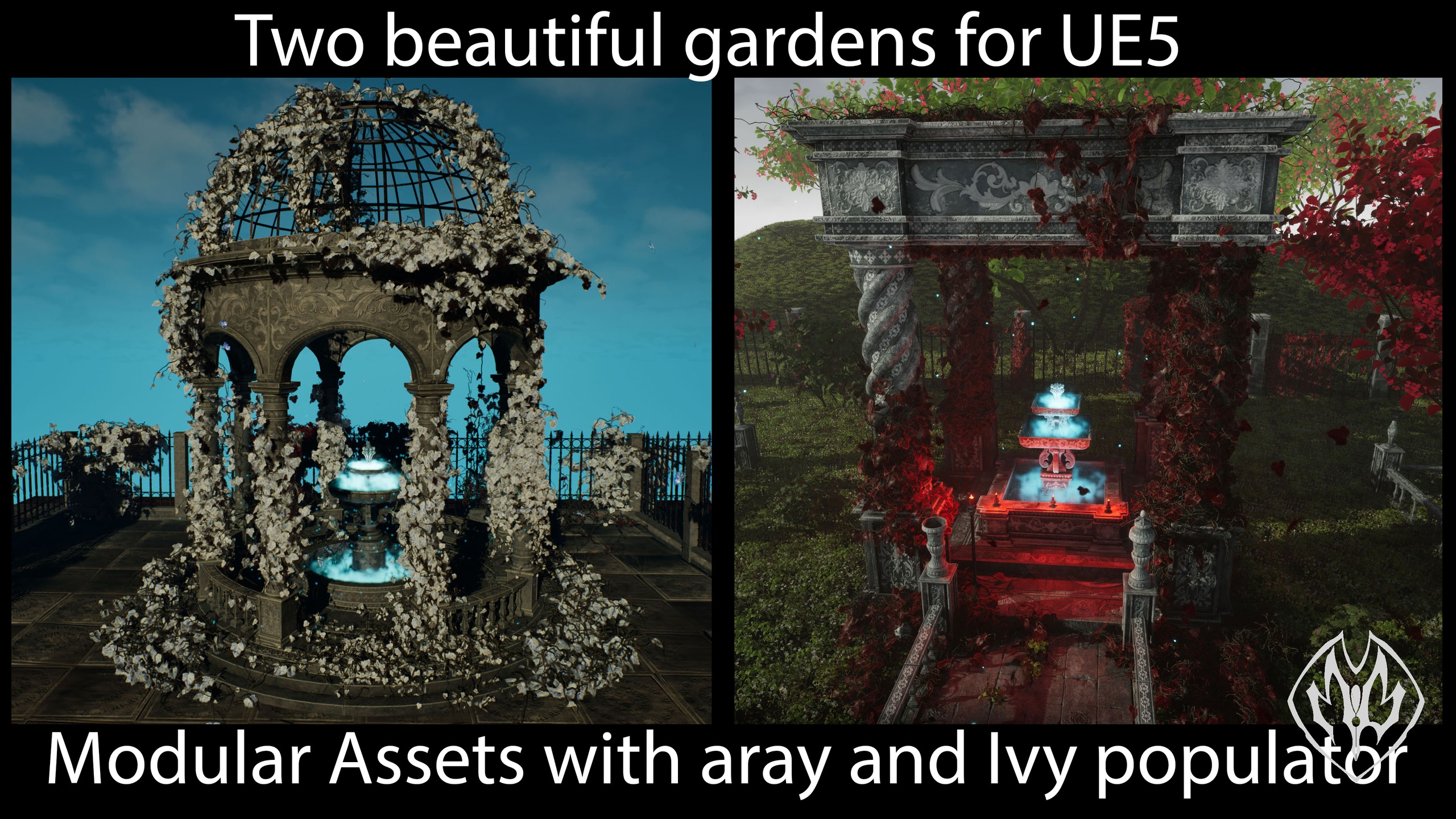 Media 1 for listing Two beautiful gardens for UE5