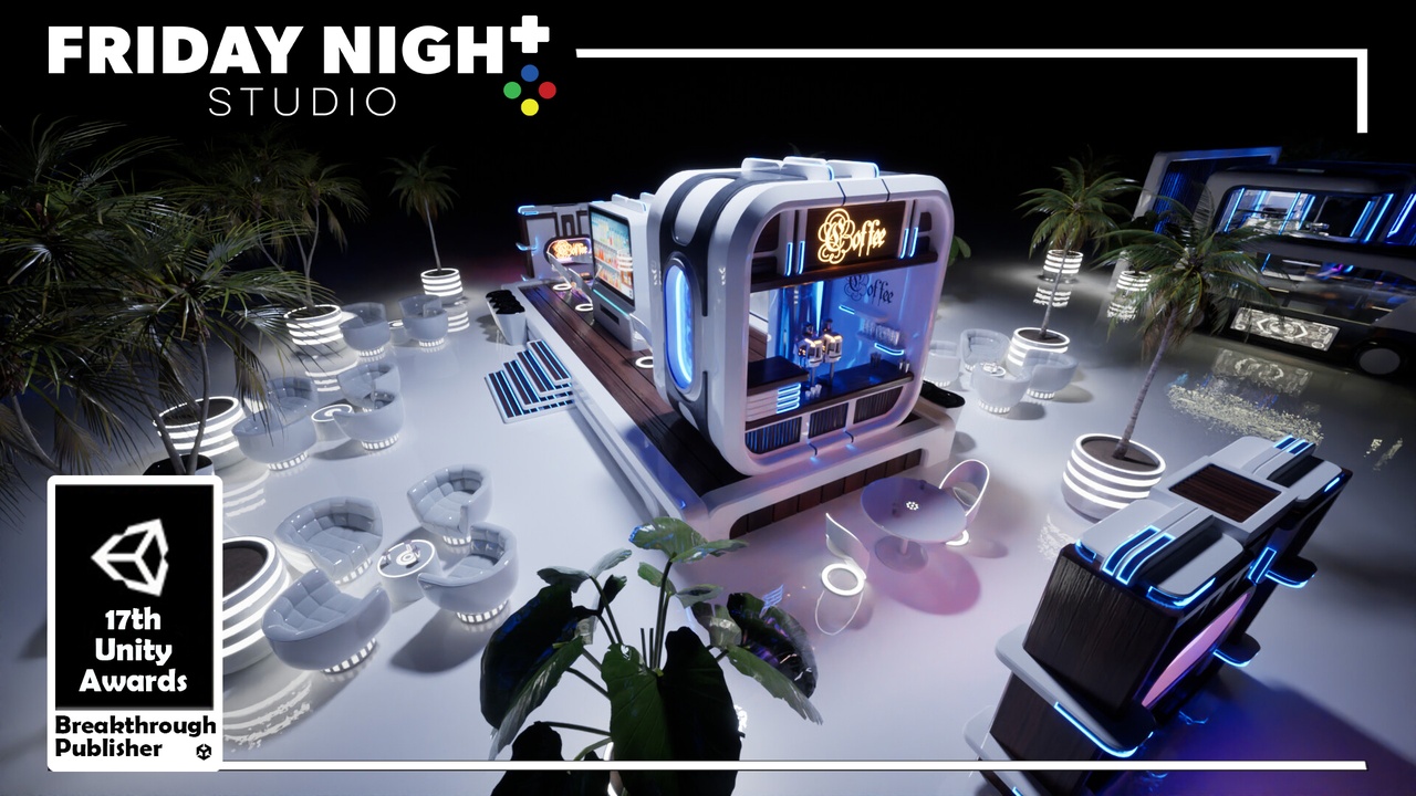 Media 1 for listing NeoBrew Station - Futuristic Coffee Terrace