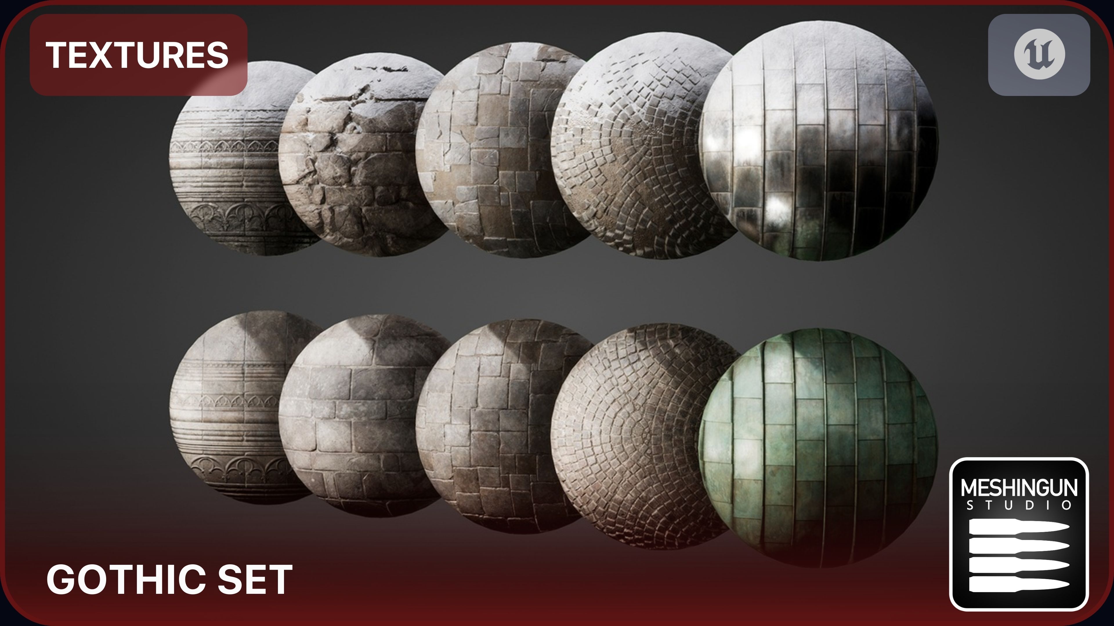 Gothic Texture Pack | Fab