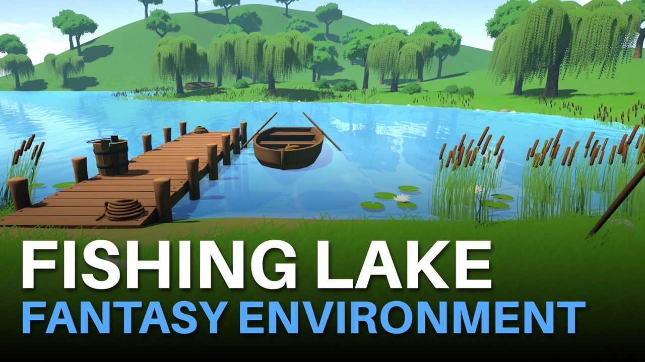 Media 1 for listing Fishing Lake - Fantasy Environment