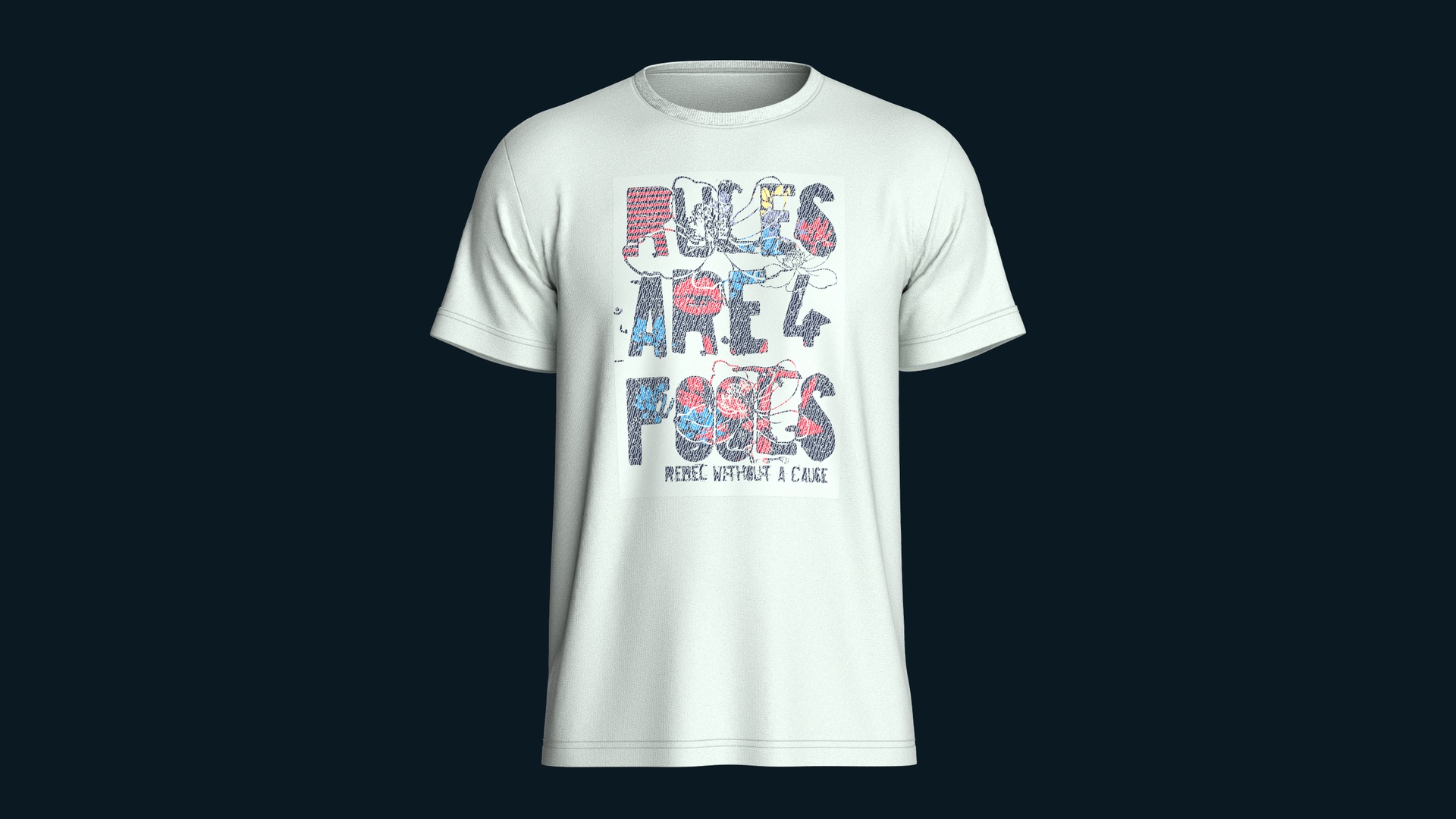 Media 1 for listing T-Shirt RULES |  High Poly