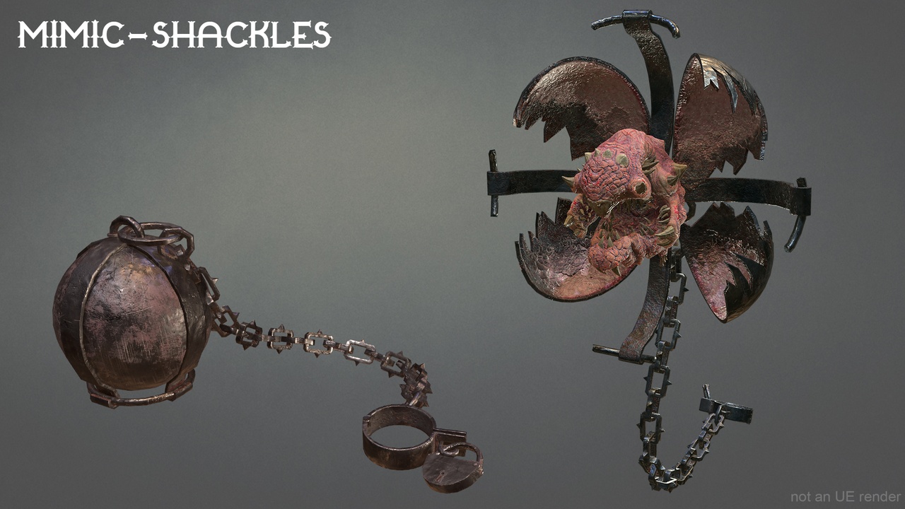 Media 1 for listing Mimic shackles