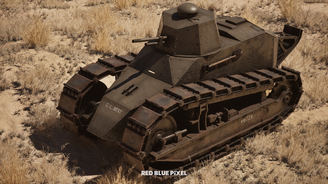 Media 1 for listing WW1 M1917 Light Vehicle/Tank