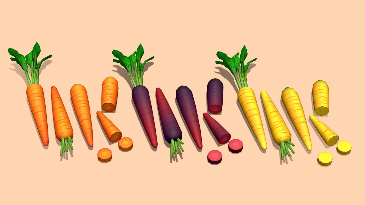 Garden Carrots 제품 등록을 위한 미디어 1개